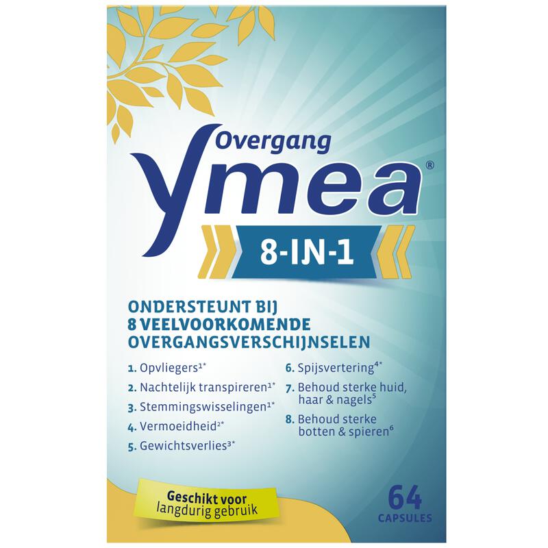 Ymea Overgang 8-in-1 Capsules 64 stuks