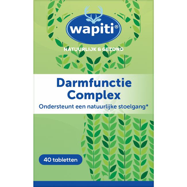Wapiti Darmfunctie Complex Dragees