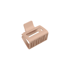 Splendid Vierkante Hair Clip Medium Peach