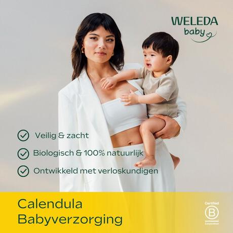 Weleda Calendula Liniment Babybillen Reinigingsmelk 400 ML