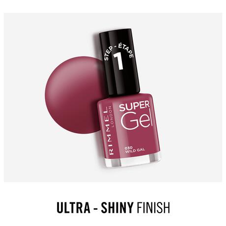 Rimmel London Super Gel Nailpolish 030 Wild Gal