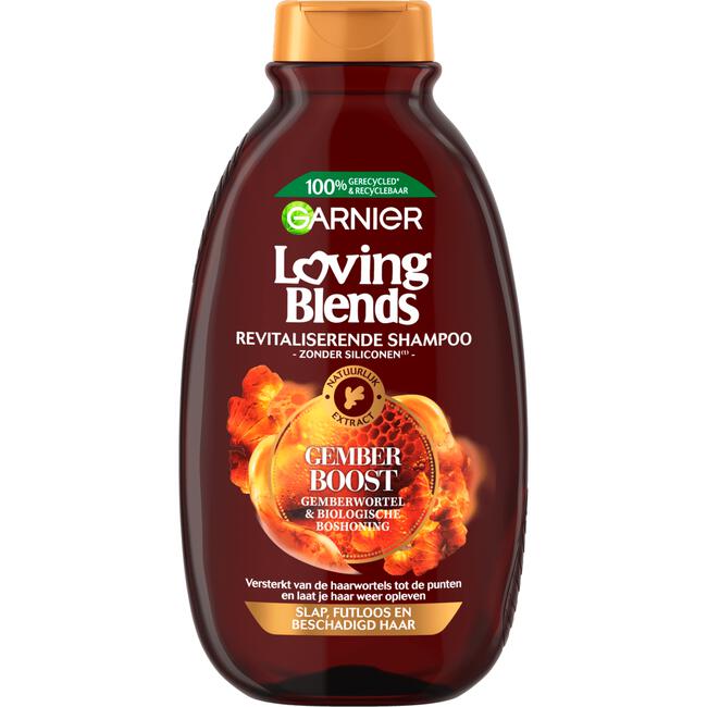 Garnier Loving Blends Gember Boost Shampoo 300 ML