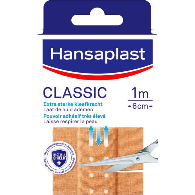 Hansaplast Classic Pleisterstrip 1 M x 6 CM