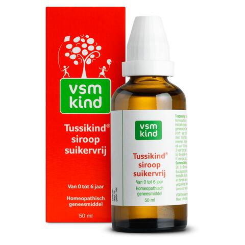 VSM Kind Tussikind Siroop Suikervrij 50 ML