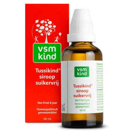 VSM Kind Tussikind Siroop Suikervrij 50 ML