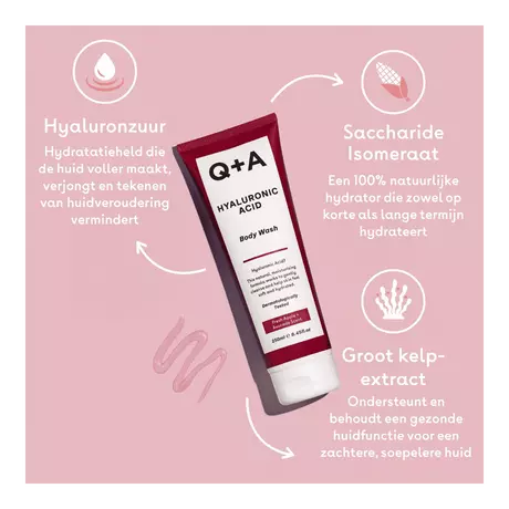 Q+A Hyaluronic Acid Douchegel 250 ML