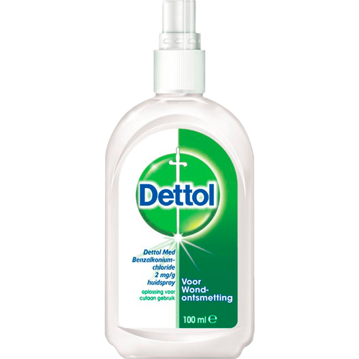 Dettol Med Benzalkoniumchloride 2 MG/G Huidspray 100 ML