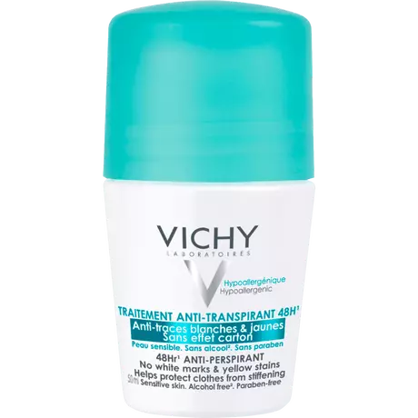 Vichy Deodorant Intense 48U Transpiratie & anti-vlekken Roller 50 ML