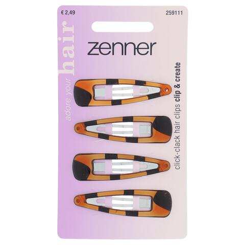 Zenner Klik-klak haarspeld kids 4x