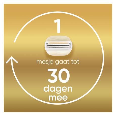 Gillette Venus ComfortGlow Argan Olie Navulmesjes 6 stuks