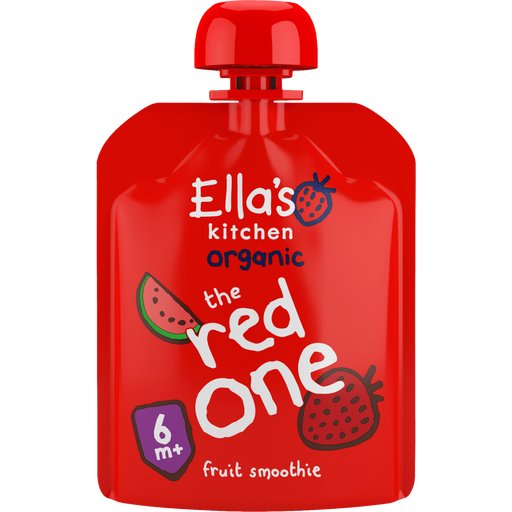 Ella's Kitchen Bio Knijpfruit Smoothie The Red One 6+ Maanden 90 gram