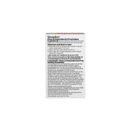 Strepfen Spray Citroen & Honing