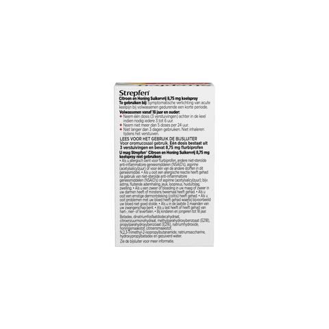 Strepfen Spray Citroen & Honing