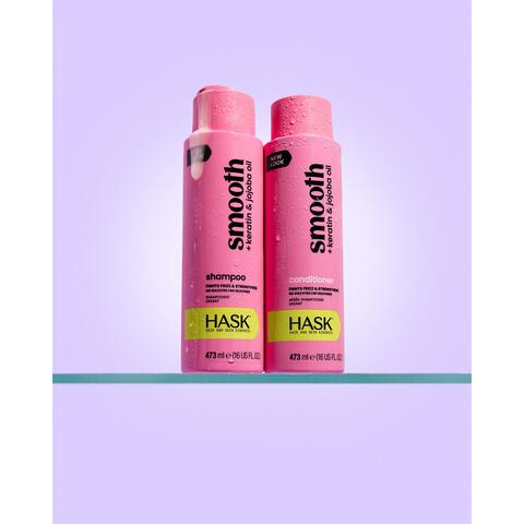 Hask Smooth Keratin & Jojoba Oil Conditioner 473 Ml