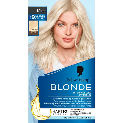 Schwarzkopf Blonde Omega Plex Intensive Blond Super Plus L1++ Haarkleuring
