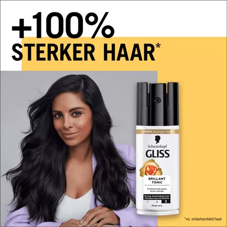 Gliss Kur Brilliant Tonic Droog Beschadigd Haar 100 ML