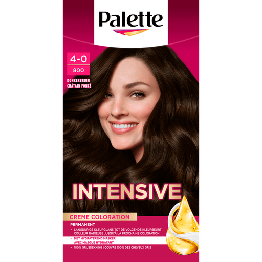 Poly Palette Intensive Crème Coloration Haarverf 800 Donkerbruin