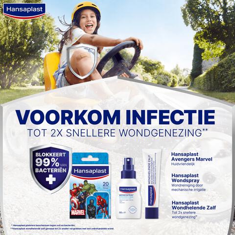 Hansaplast Kinderpleisters Marvel 20 Pleisters