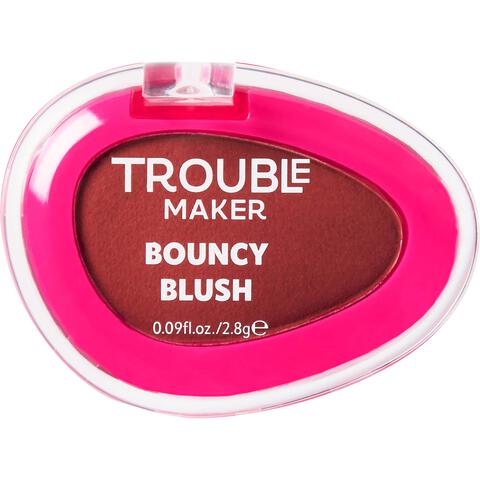 Trouble Maker Bouncy Blush Stain Rebound Red
