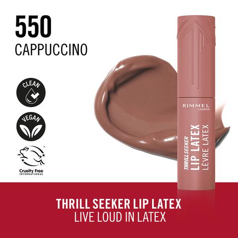 Rimmel London Thrill Seeker Lip Latex 550 Cappuccino
