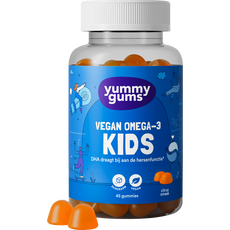 Yummygums Kids Vegan Omega-3 Suikerarm 45 stuks