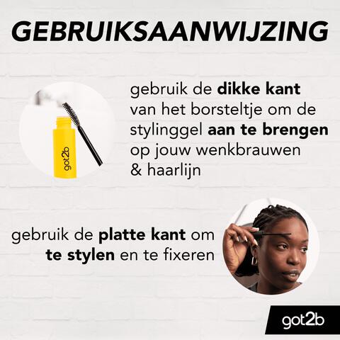 Got2b Glued 4 Brows & Edges 2-in-1 Gel 16 ML