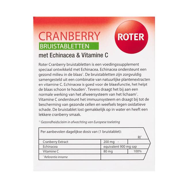 Roter Cranberry Bruis 20 stuks