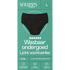Snuggs Incontinence Black L
