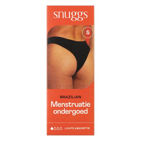 Snuggs Brazilian Light Menstruatie Ondergoed Maat S