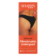 Snuggs Brazilian Light Menstruatie Ondergoed Maat S