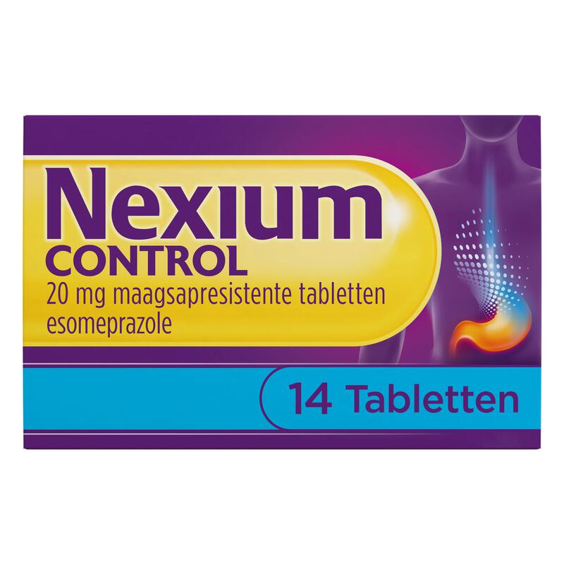 Nexium Control Voor Brandend Maagzuur Tabletten 14 stuks