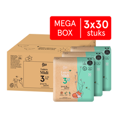 Etos Puur & Zacht Luiers Midi Maat 3 6-10 kg Megabox 90 stuks