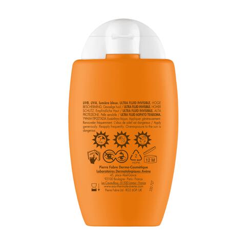 Avène Ultra Fluid Invisible Zonnebrand Gezicht SPF50 50 ML