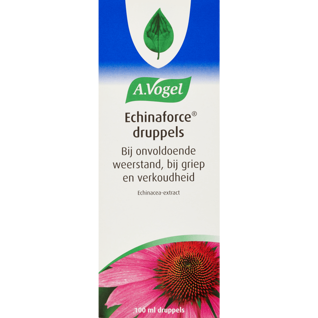 A.Vogel Echinaforce | Bij onvoldoende weerstand en griep