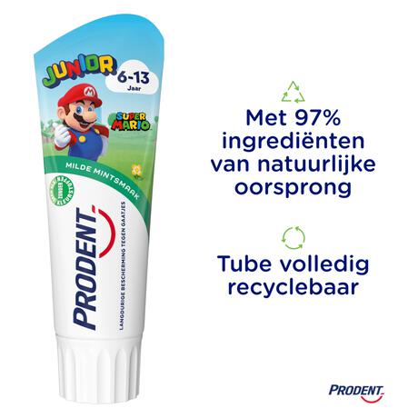 Prodent Kids 6+ jaar Mario Tandpasta 75 ML