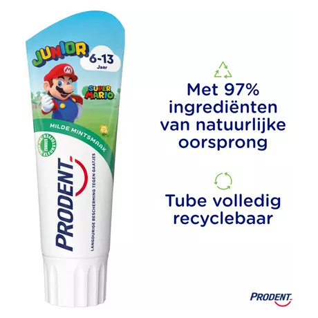 Prodent Kids 6-13 jaar Mario Tandpasta 75 ML