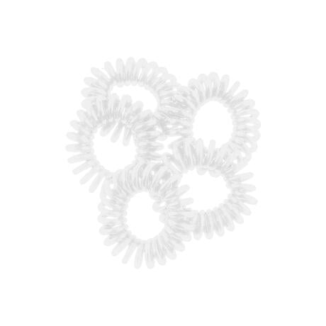 Etos Kabelelastieken Transparant 5St