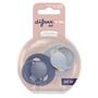 Difrax LOVI Prime fopspeen 6-18 M Baby Blue/Blue