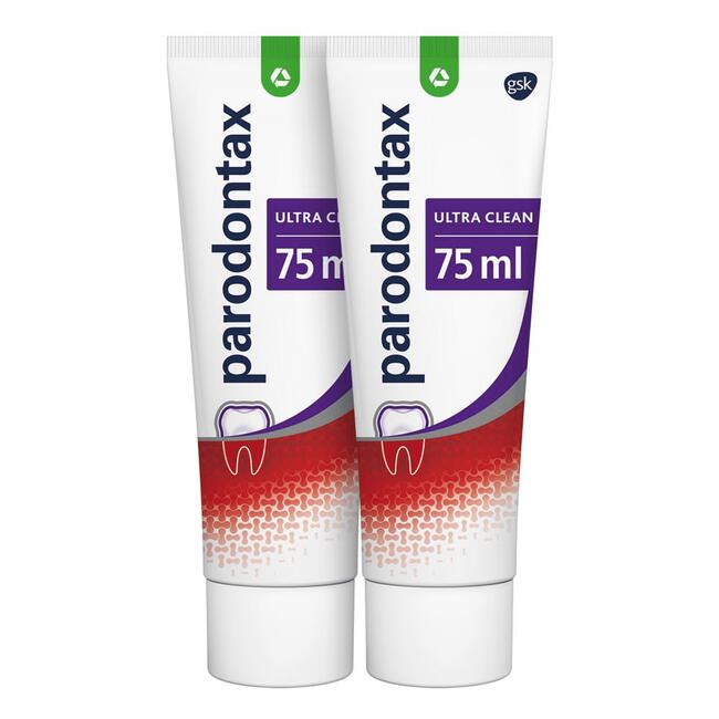 Parodontax Ultra Clean Duopack Tandpasta - 2x75 ML