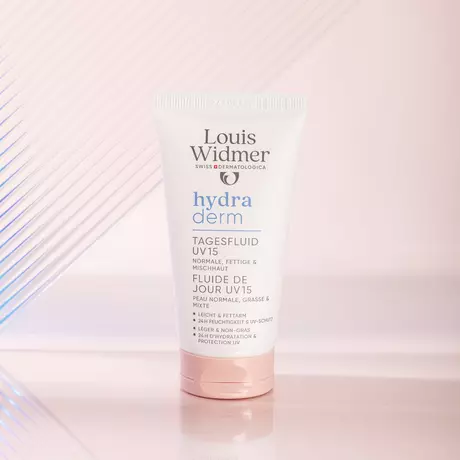 Louis Widmer Hydraderm Dag Fluide SPF15 Licht Geparfumeerd 50 ML