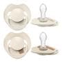 Difrax LOVI Prime Fopspeen Coconut/Ivory 6-18 maanden