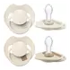 Difrax LOVI Prime Fopspeen 6-18M Coconut/Ivory 2 stuks