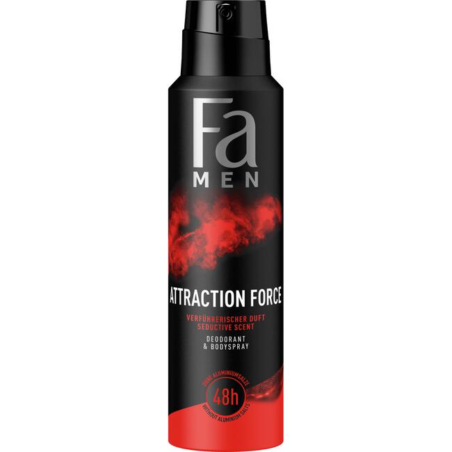 Fa Men Attraction Force Deodorant Spray 150 ML
