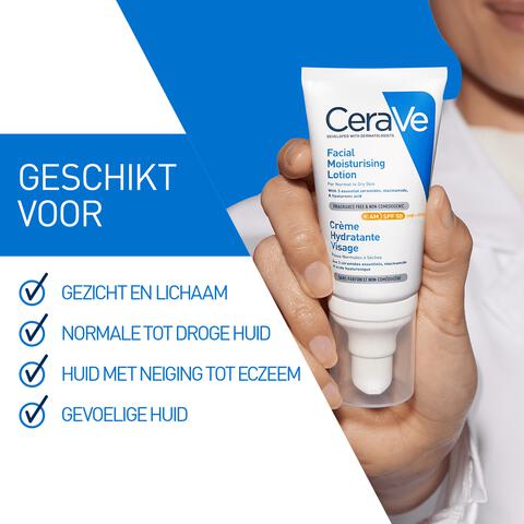 CeraVe Hydraterende Gezichtscrème SPF50 52 ML