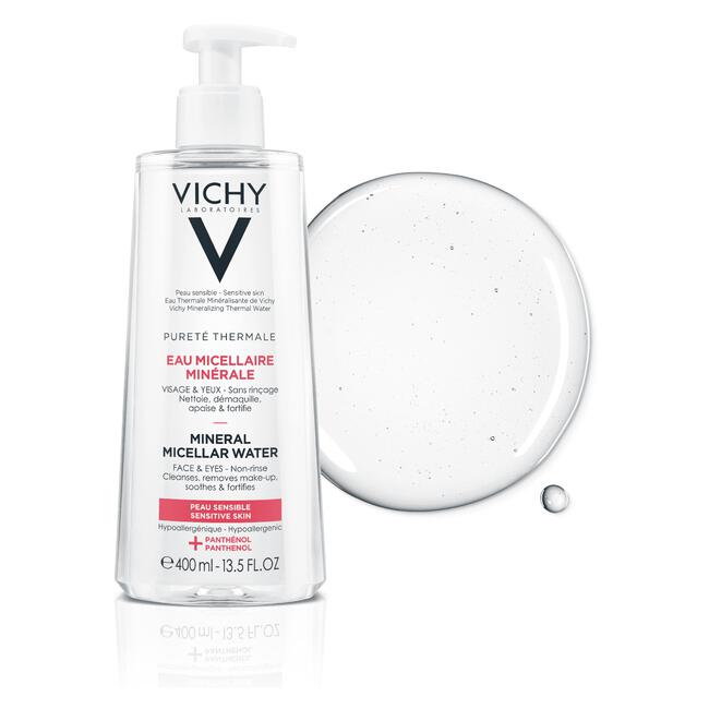 Vichy Pureté Thermale Micellair Mineraalwater Gevoelige Huid 400 ML