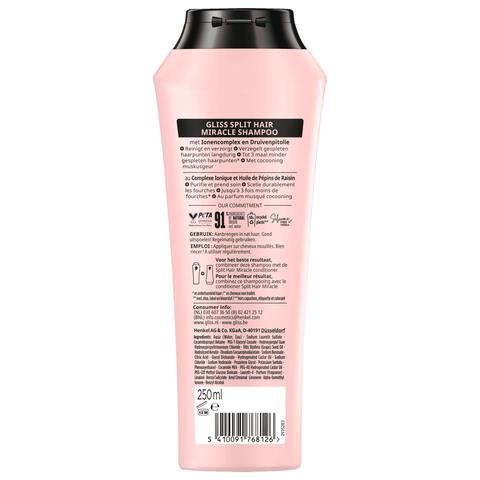 Gliss Split Hair Miracle Shampoo 250ml