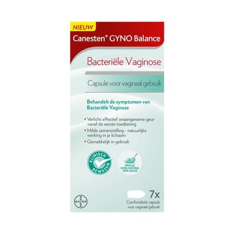 Canesten Gyno Balance Capsule bacteriële vaginose 7 stuks