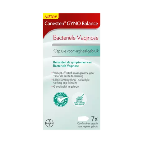 Canesten Gyno Balance Capsule bacteriële vaginose 7 stuks