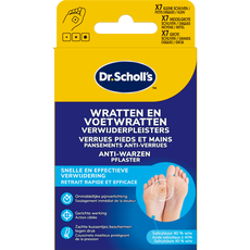 Dr.Scholl’s Wratten en Voetwratten Verwijderpleisters 3X7Strips