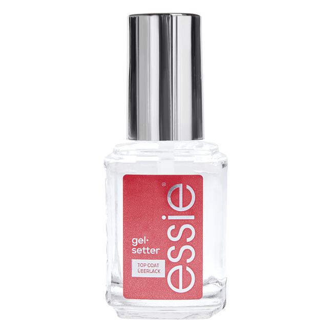 essie nagelverzorging gel setter nagellak transparante topcoat met een ultra glanzende finish net als gellak geen gel nagellak of gel polish 13 5 ml etos